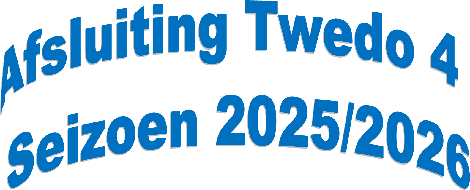 Afsluiting Twedo 4 – Seizoen 2025/2026