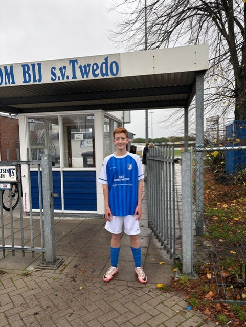 Bram Boer terug bij zijn club Twedo 🟦⬜️