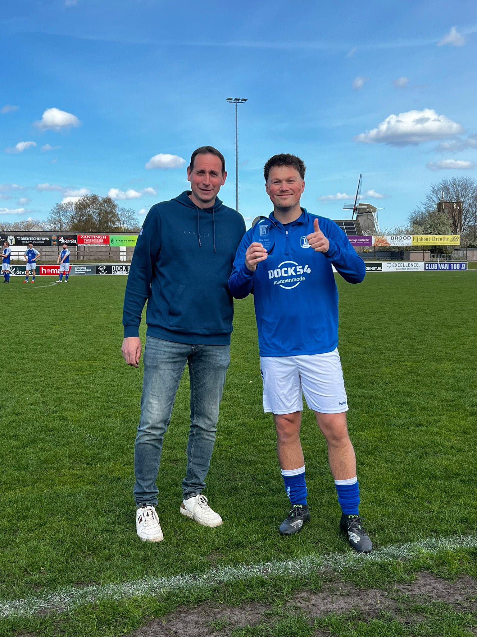 Roy Jager bereikt mijlpaal van 200 wedstrijden voor Twedo 1.