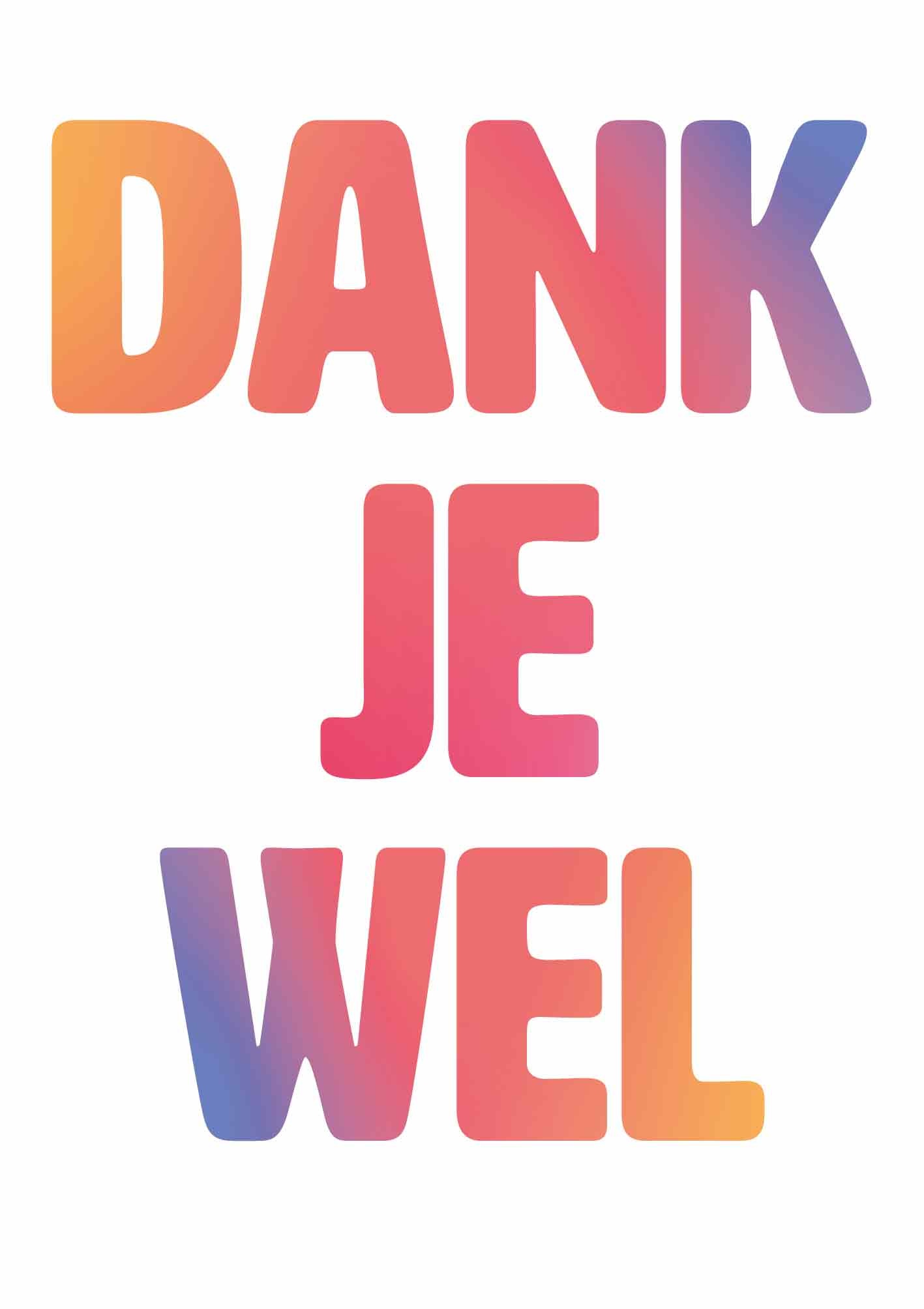 Organisatie bedankt